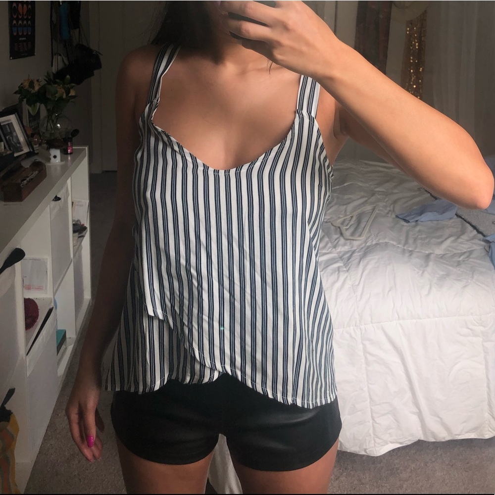 SOLD Blue stripped shirt